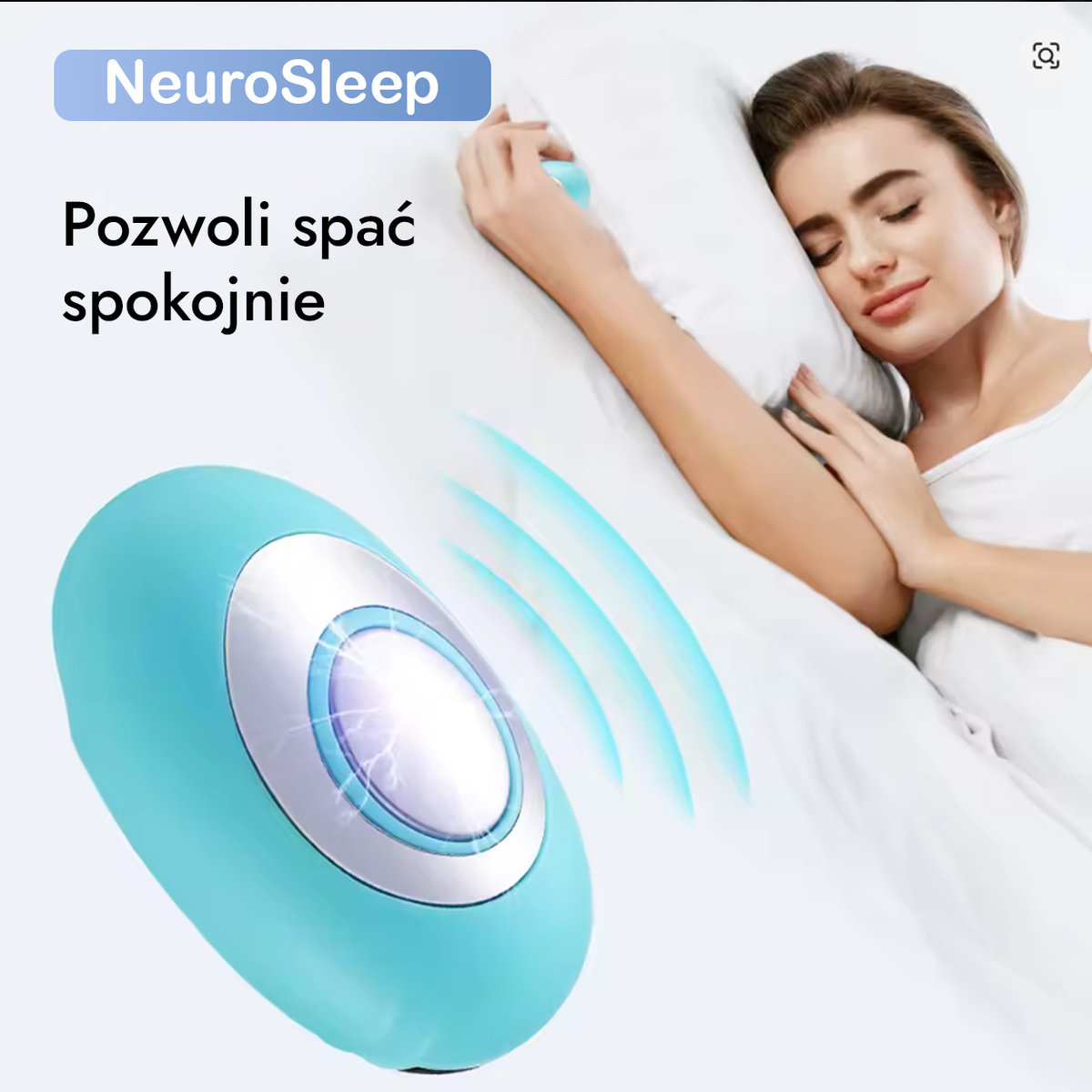 NeuroSleep - Pomaga w zasypianiu, leczeniu bezsenności | hipnoza CES, Stres psychiczny, Lęk, Depresja