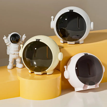 Uchwyt na szczoteczki do zębów Astronauta, montowany na ścianie bez wiercenia