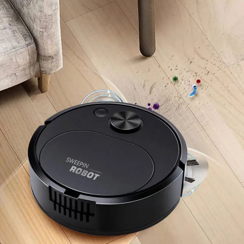 Inteligentny Robot sprzątający USB, odkurzacz, mop 3 w 1, bezprzewodowy, 1500Pa